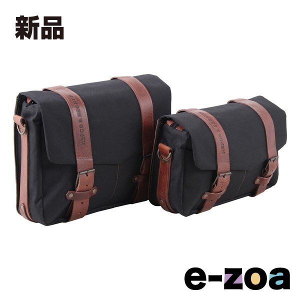 HEPCO-BECKER ヘプコアンドベッカー サイドバッグ レガシー C-Bowサイドキャリア用 M＆L 左右セット ブラック 64519760001ML 2631509