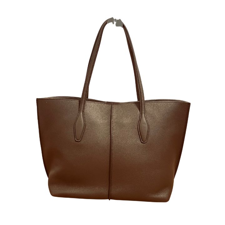 美品 TODS JOY ジョイ トートバッグ レザー カーキブラウン - メルカリ