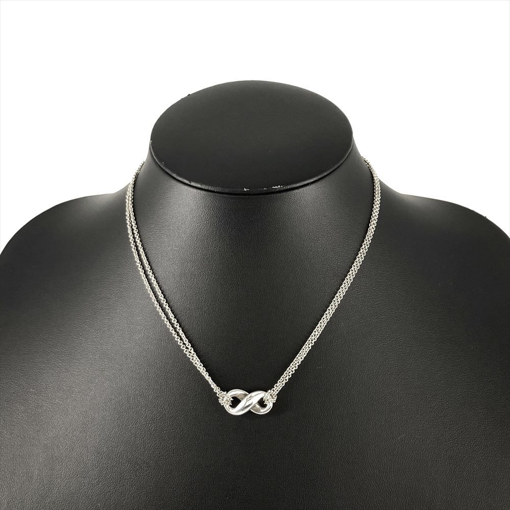 ティファニー Tiffany&Co. インフィニティー ダブルチェーン