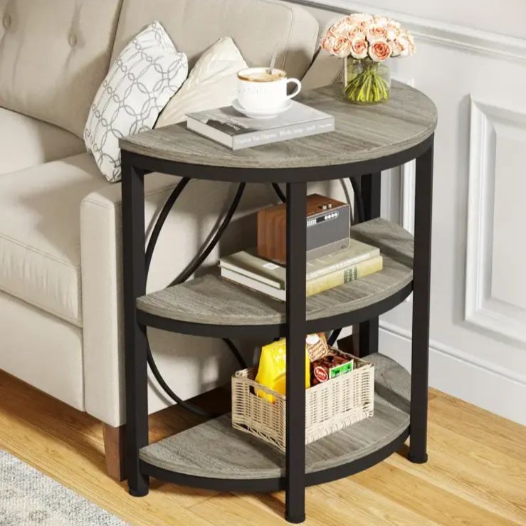 サイドテーブル アンティーク ソファテーブル ナイトテーブル テーブル 大理石風 ソファ ベッド ラック 棚 ローボード ベッドサイドテーブル 置台 サイドテーブル ナイトテーブル 高級感