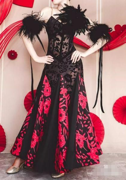 25年新作 新品未使用 オーダーメイド 社交ダンス衣装 スタンダード