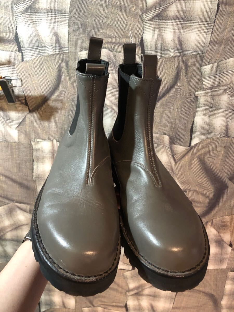 福岡 Graphpaper × REPRODUCTION OF FOUND グラフペーパー リプロダクションオブファウンド チェルシーブーツ 43 グレー FK