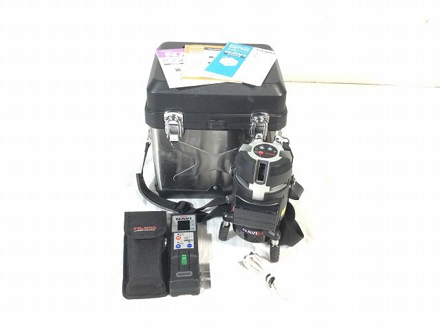  TAJIMA タジマ ブルーグリーンレーザー墨出し器 ZEROBLSN-KJC 受光器 バッテリ ケース付 ZERO BLUE NAVI センサーKJC メジャー 距離測定 計測 検査