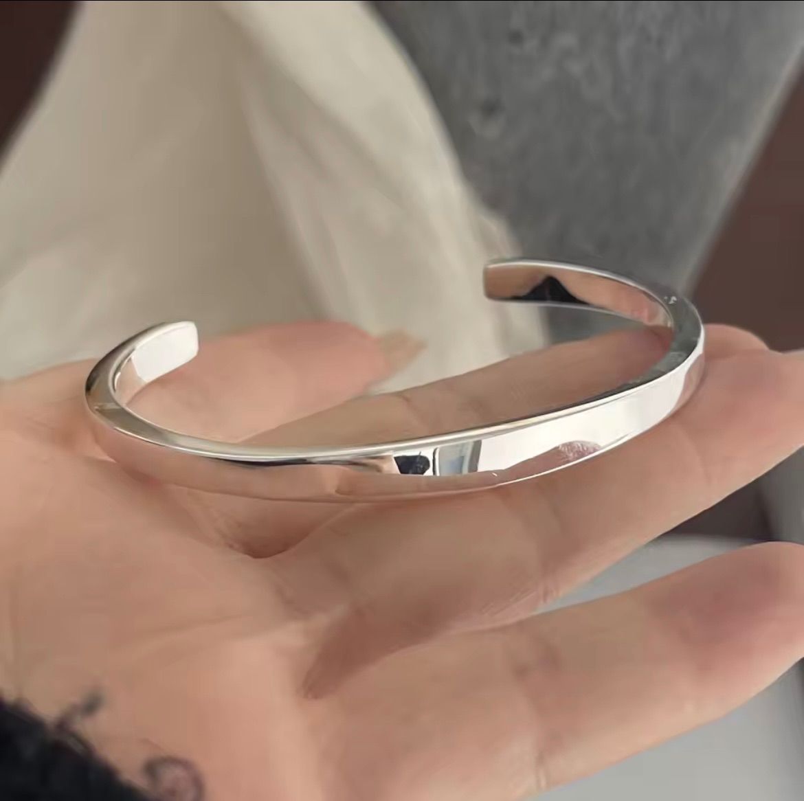 シルバーバングル メキシカンジュエリー ブレスレット シルバー