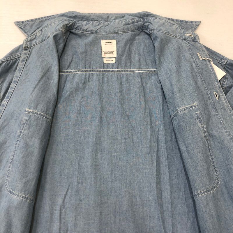 中古品】VISVIM ビズビム 20AW GRAND RIVER L/S CHAMBRAY