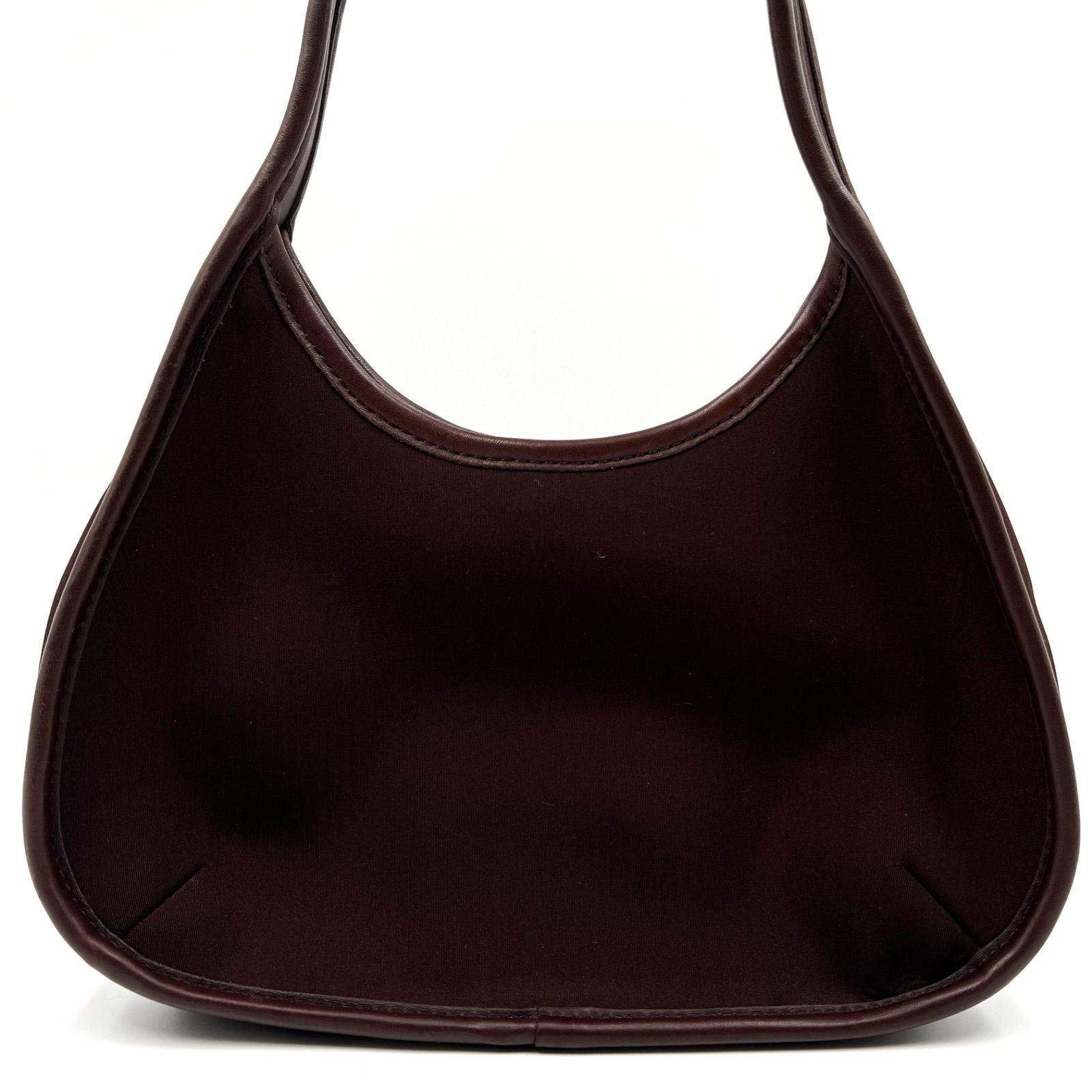 極美品】COACH コーチ ハンドバッグ ミニエルゴ ナイロン ダーク 