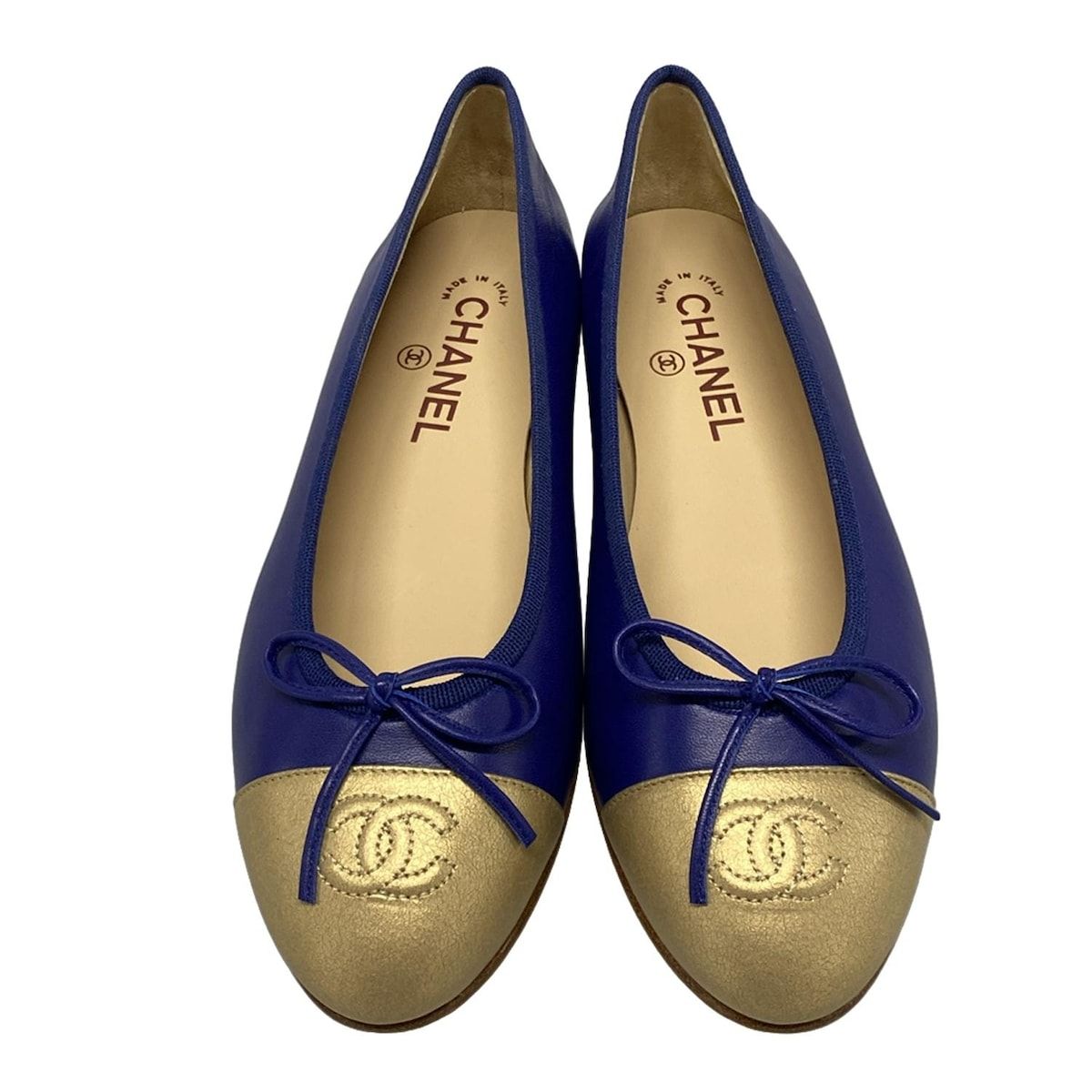 CHANEL(シャネル) フラットシューズ 37 1/2 C レディース美品