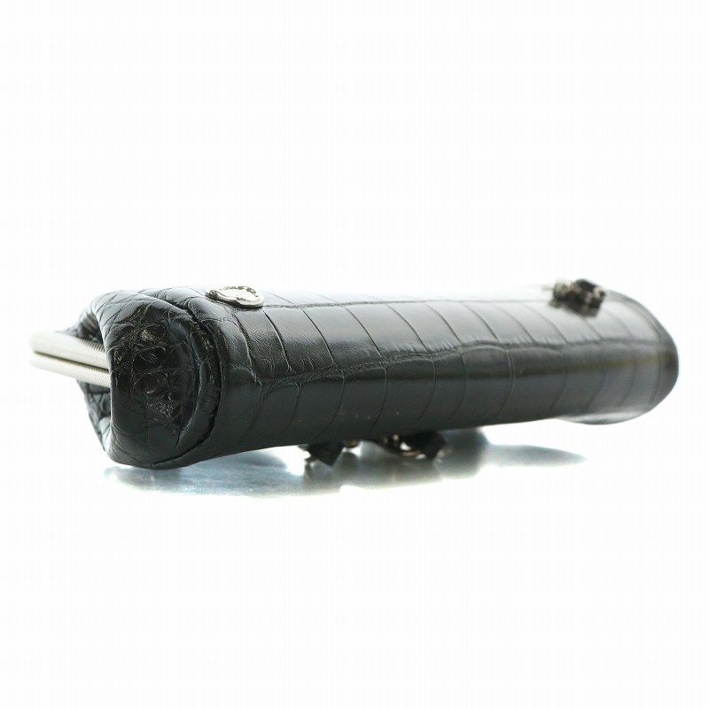 ADMJ 牛革クロコ型押しスワロフスキー マルチケース ADMJ アクセソワ