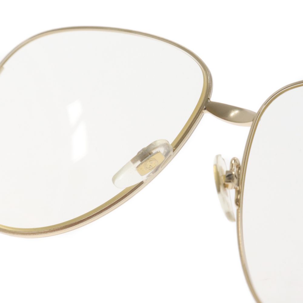 GUCCI サングラス グレー レンズ ゴールド フレーム GUCCI グッチ サングラス GG0138S レディース ティアドロップ型