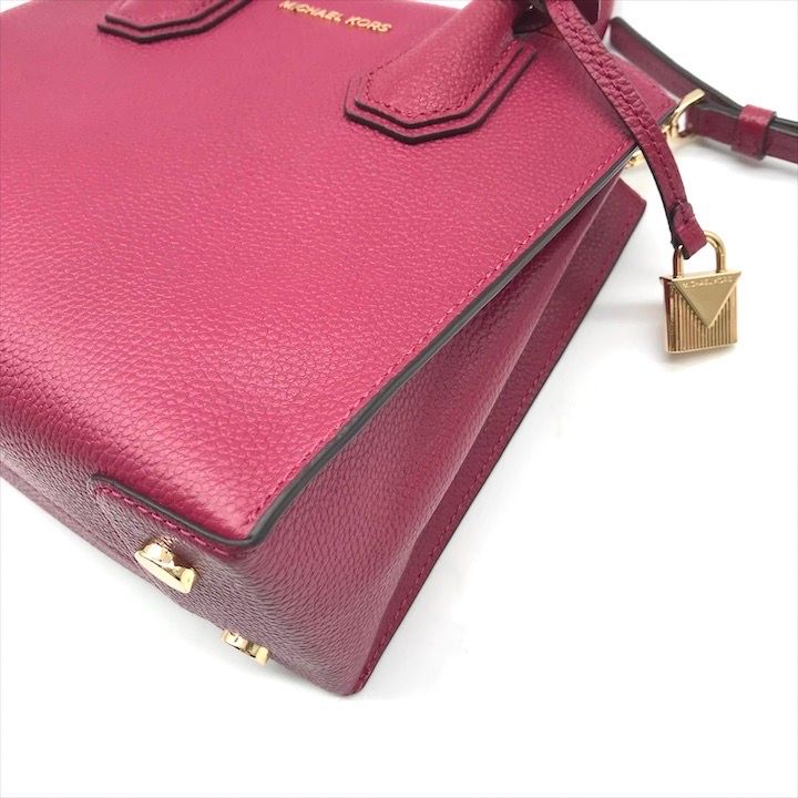 超美品 MICHAEL KORS マイケルコース 2WAY ハンド ショルダー バッグ 斜め掛け レザー ピンク レディース ブランド かばん k5824 マイケルコース MICHAEL KORS マイケルコース ショルダーバッグ