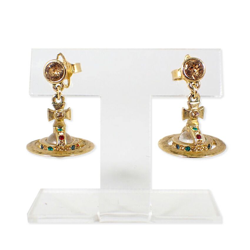 Vivienne Westwood| オーブ ゴールド ピアス||j67-1