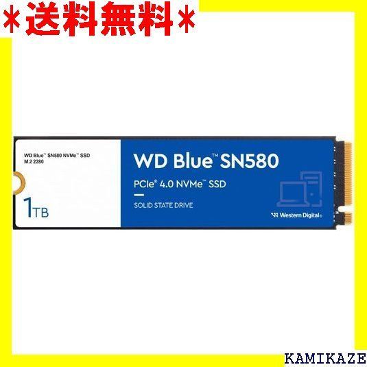 ウエスタンデジタル 内蔵SSD 1TB WD Blue SN580-