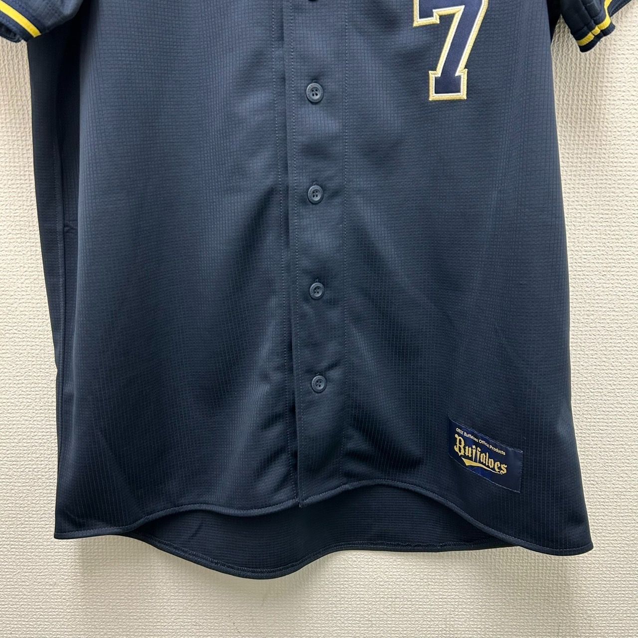 オリックス 背番号7 西川龍馬 Oサイズ ハイクオリティユニフォーム 期間限定・受注販売】Buffaloes西川龍馬選手通算1000試合出場