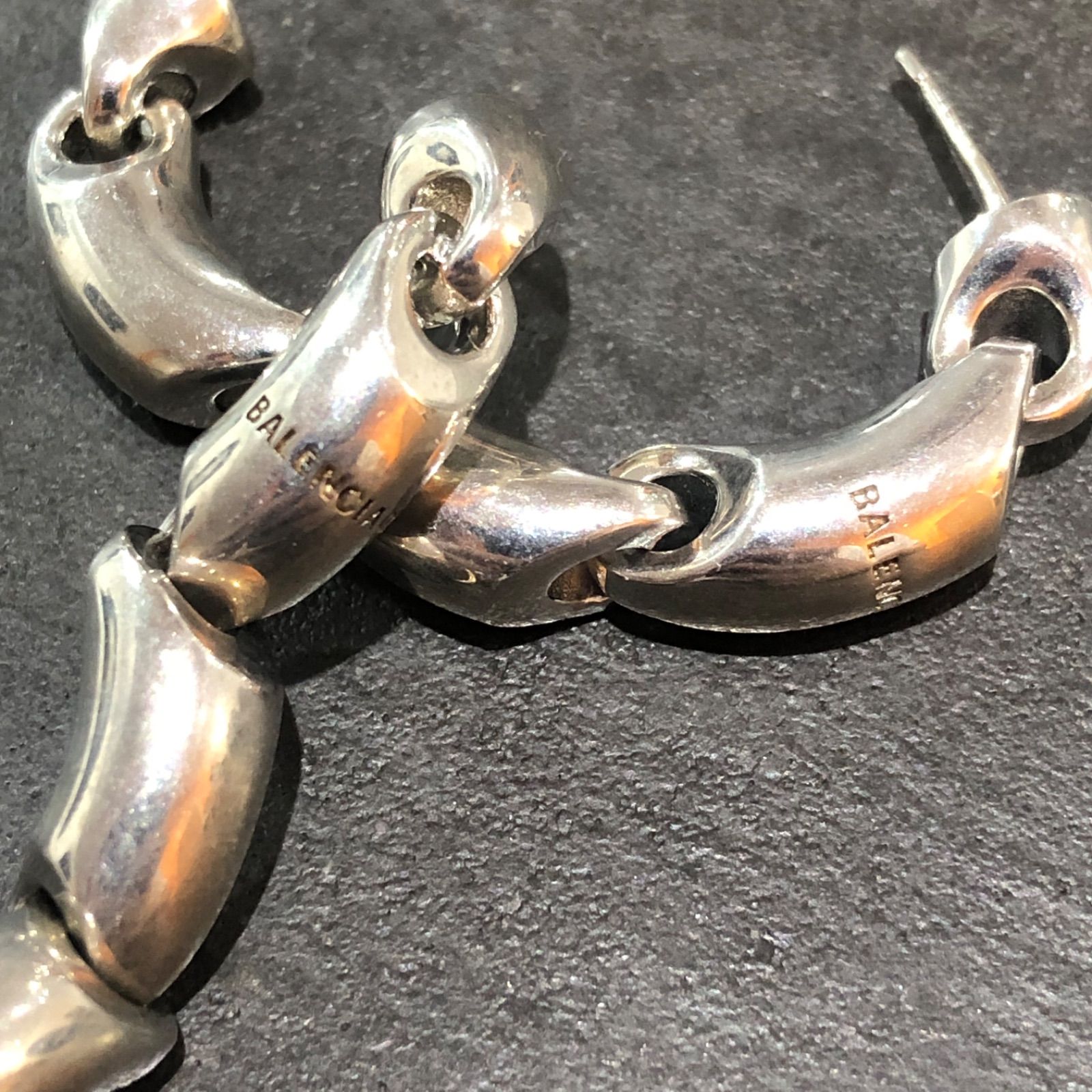 BALENCIAGA スクリューボルトピアス セット シルバー バレンシアガ