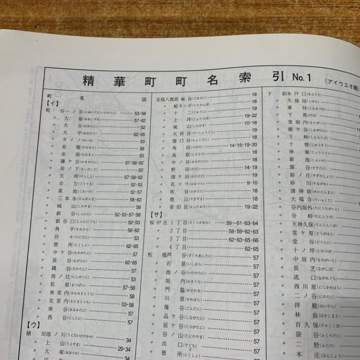 △01)【同梱不可】ゼンリン住宅地図 京都府相楽郡精華町