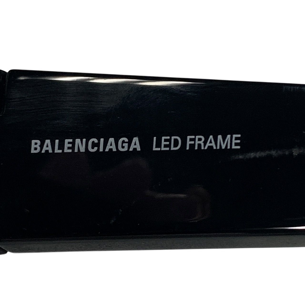♪2681 BALENCIAGA バレンシアガ LED Frame サングラス 充電器欠品 