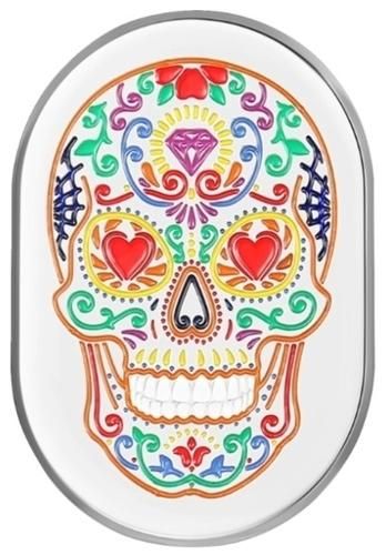 アンテナカバー Mirror polish w|suger skull 左側 2017～23年FLHRXS 2009～13年FLTR|X|XS 2009～23年FLHX|S