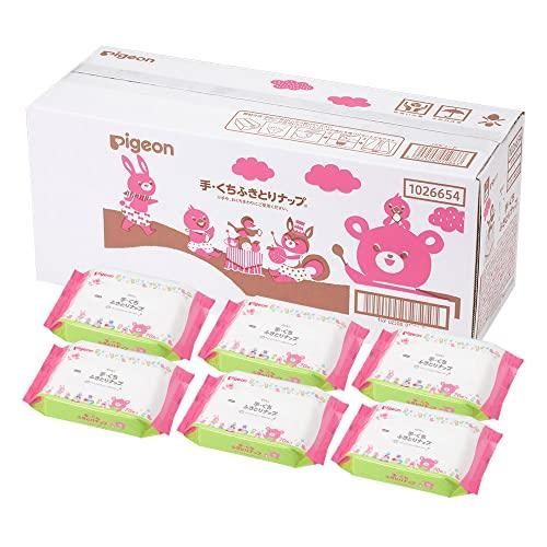 ピジョン 手 くちふきとりナップ 1120枚 70枚×16P Pigeon Friends ケース販売
