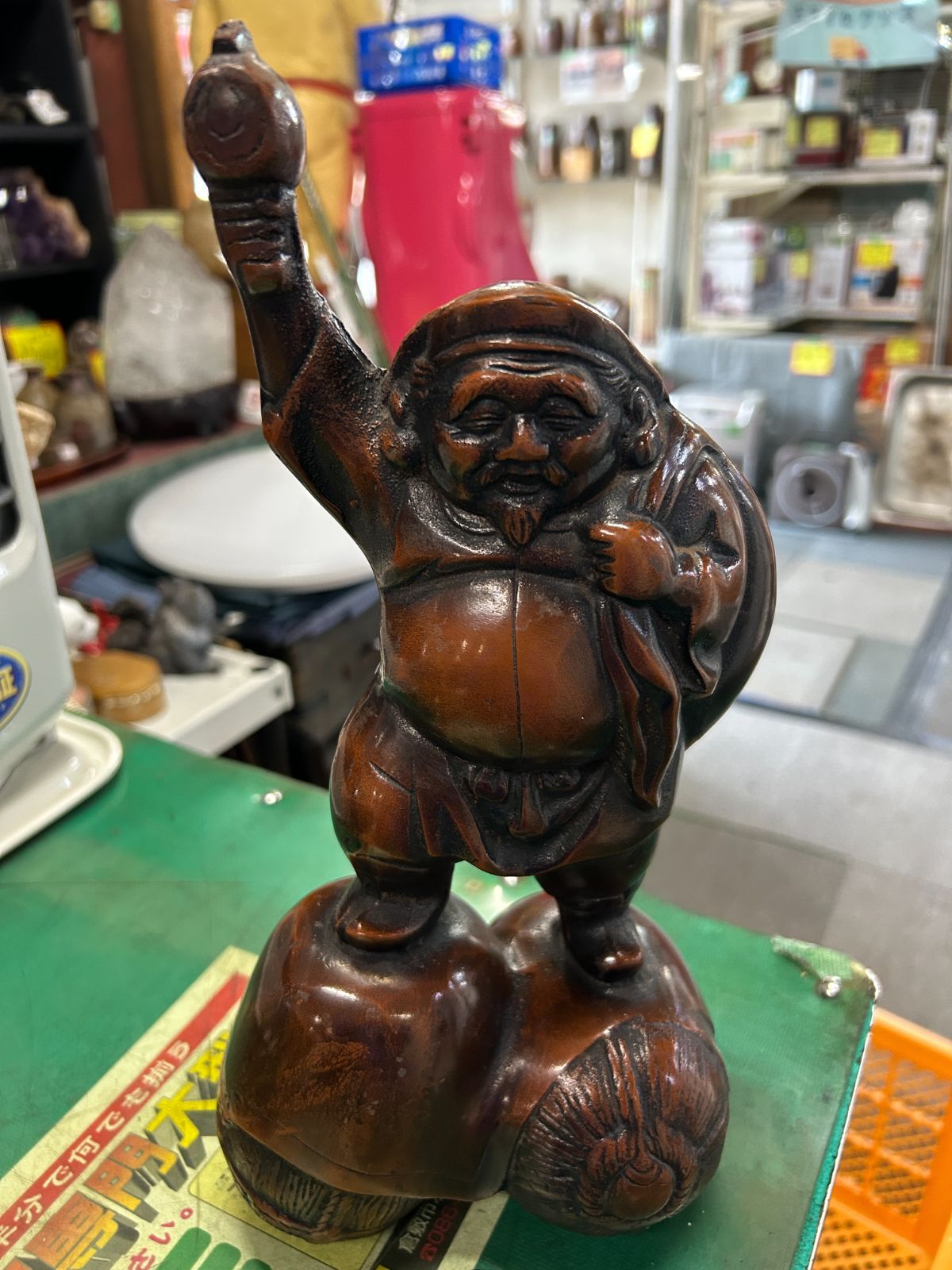 大黒様. 高岡銅器の七福神 大黒様 高岡銅器の七福神