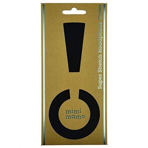 傷んだイヤーパッドが復活 mimimamo スーパーストレッチヘッドホンカバー L 黒 各機種への対応はメーカーHPのヘッドホン対応表をご確