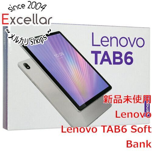 bn:6] Lenovo TAB6 A101LV ZA930001JP SoftBank ムーンホワイト - 家電