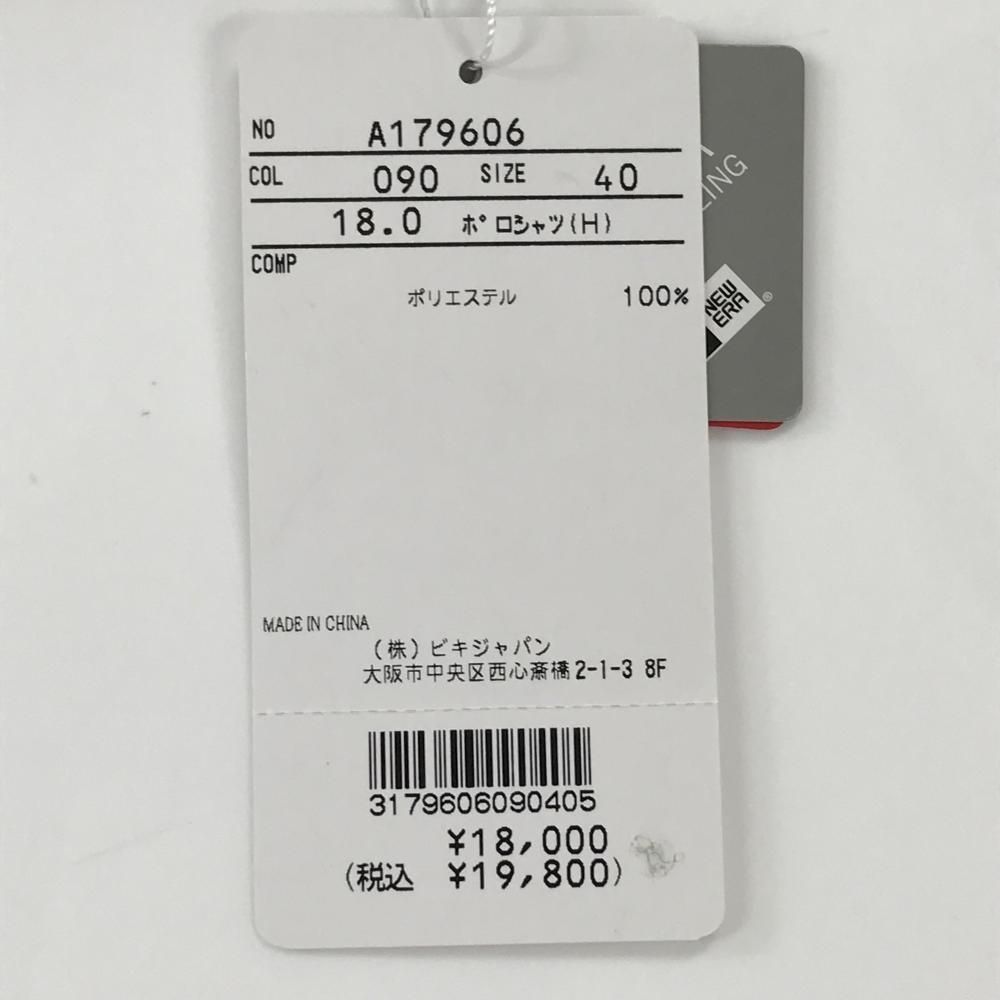 儚げスタイリッシュ ニューエラ×アルチビオ 半袖ポロシャツ 白×ピンク 総柄 バックロゴ メンズ LARGE|40 L ゴルフウェア New Era 新作アイテムが満載。