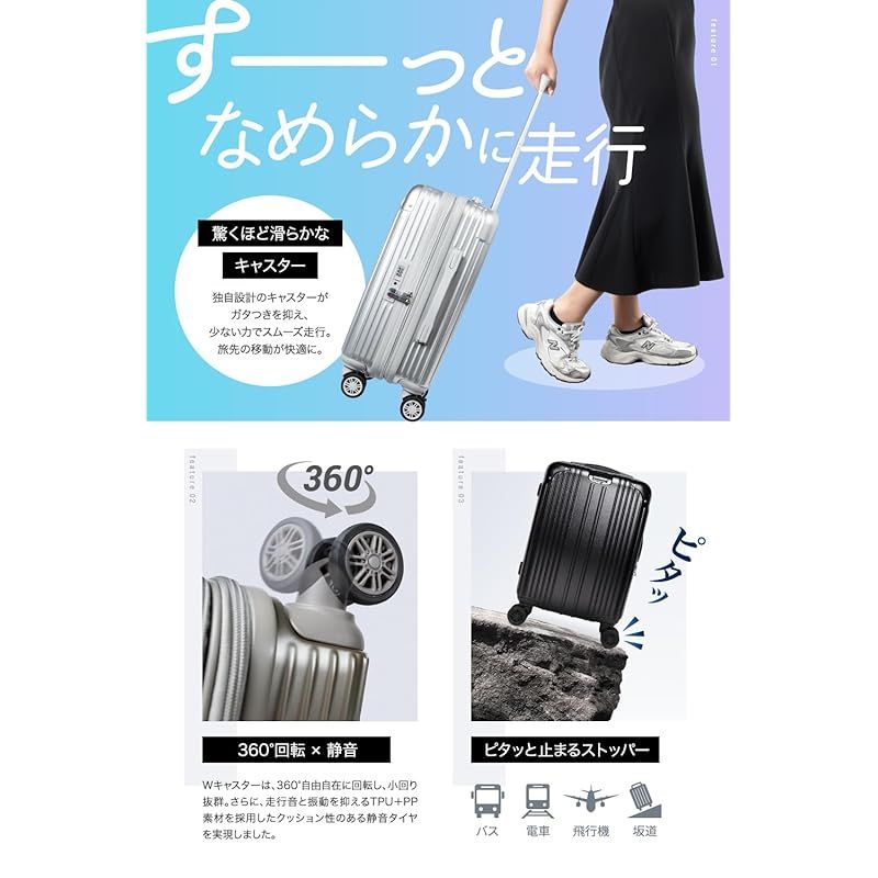 客室乗務員監修 スーツケース