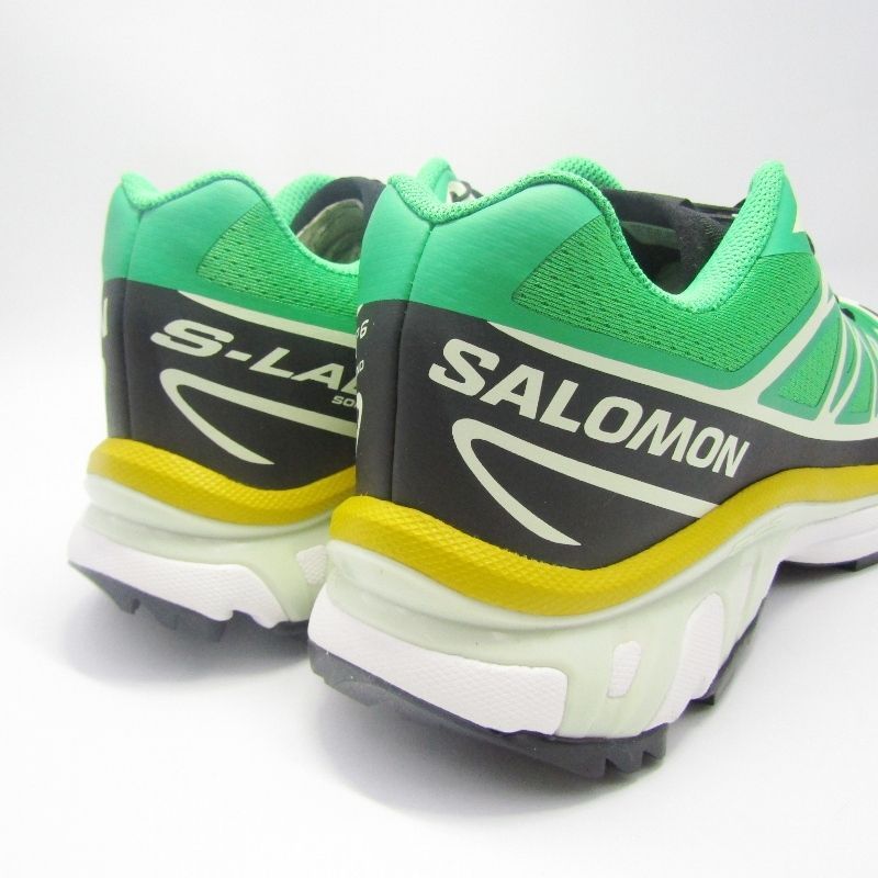  SALOMON サロモン 28 5 cm XT 6 スポーツ スタイル シューズ ローカット Bright Green Black Sulphur スニーカー 靴