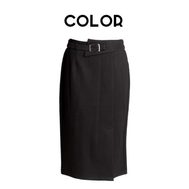 タイトスカート 黒 スカート レディース 春 秋 冬 タイト スリット  