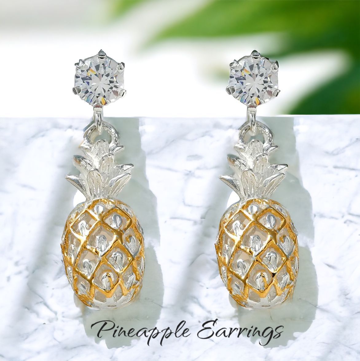 美品】シエナ siena しずくアメリカンピアス 10K SIENA ROSE】スリー