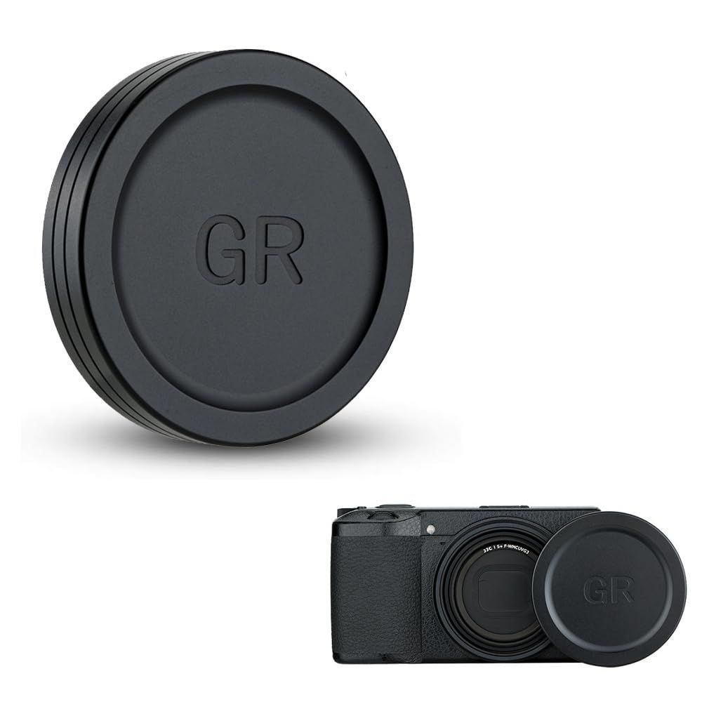 商品 Ricoh GR IIIx Mark III レンズキャップ II GRIII GRII HDF 金属 3 2 JJC X レンズ保護 防塵 アルミニウム合金製