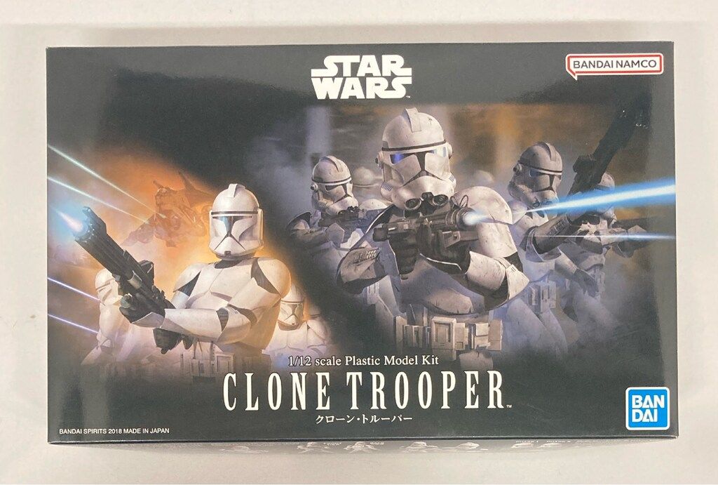 BANDAINAMCO/BANDAISPIRITS PLASTIC MODEL KIT/STAR WARS【CLONE TROOPER 1/12スケール】