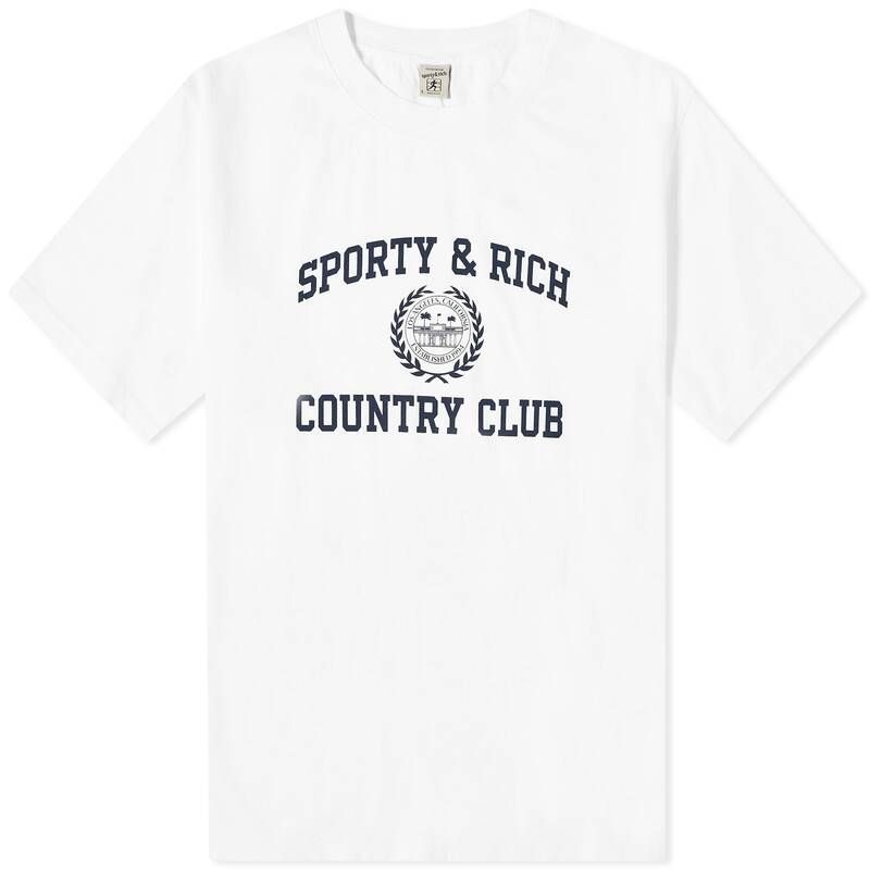 ★新品★Sporty & Rich (スポーティ アンド リッチ) サイズ:S メンズ T-Shirt 送料無料