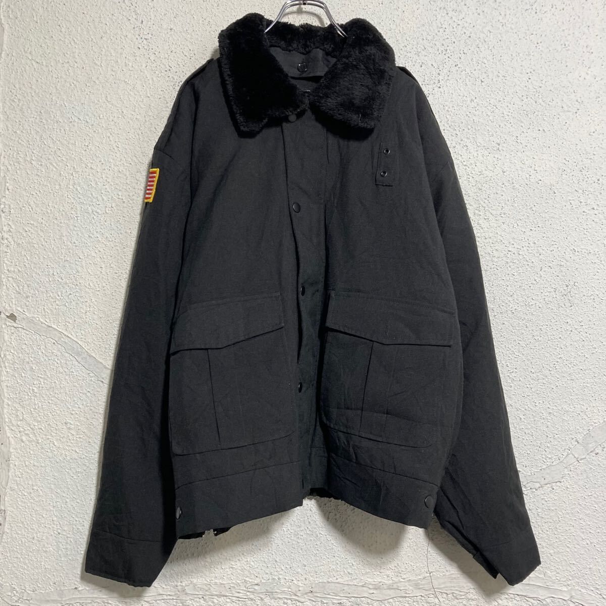 TACT SQUAD 中綿ジャケット タクトスクワッド XXL ブラック ビッグ 