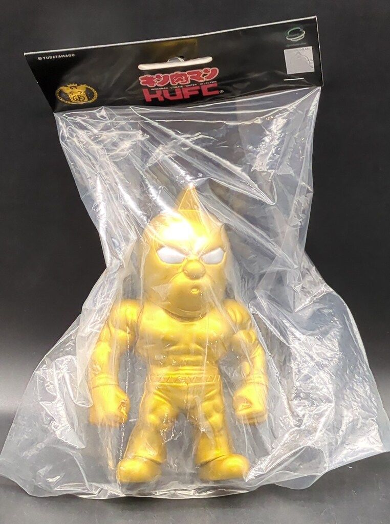 キン肉マンKUFC ゴールドフィギュア 新品未開封 未開封 キン肉マン KUFC ゴールドフィギュア サイクロンジョー 墓場の画廊