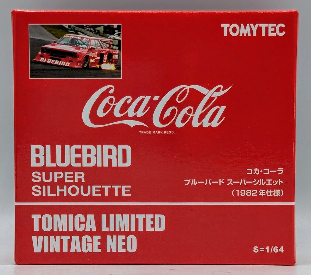 トミーテック 日産 コカ・コーラ ブルーバード スーパーシルエット1982年仕様 トミーテック コカ・コーラ ブルーバード スーパーシルエット