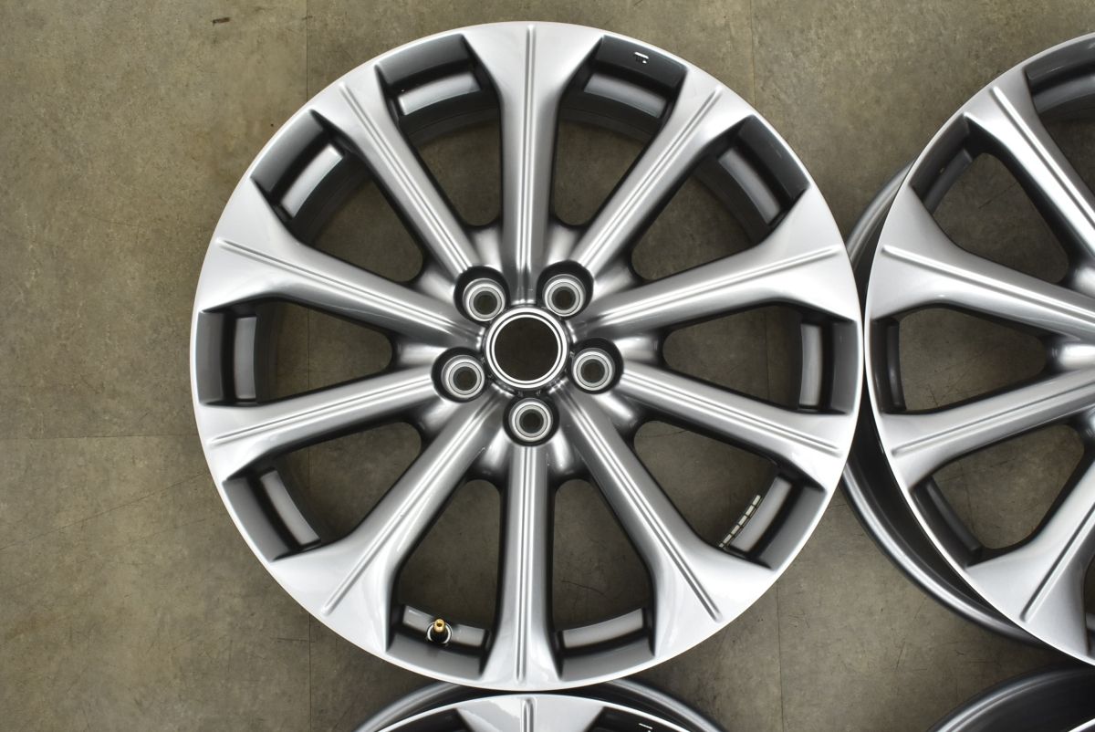 MAZDA3 純正ホイール 18×7J+45 4本 新車外し ブラックメタリック