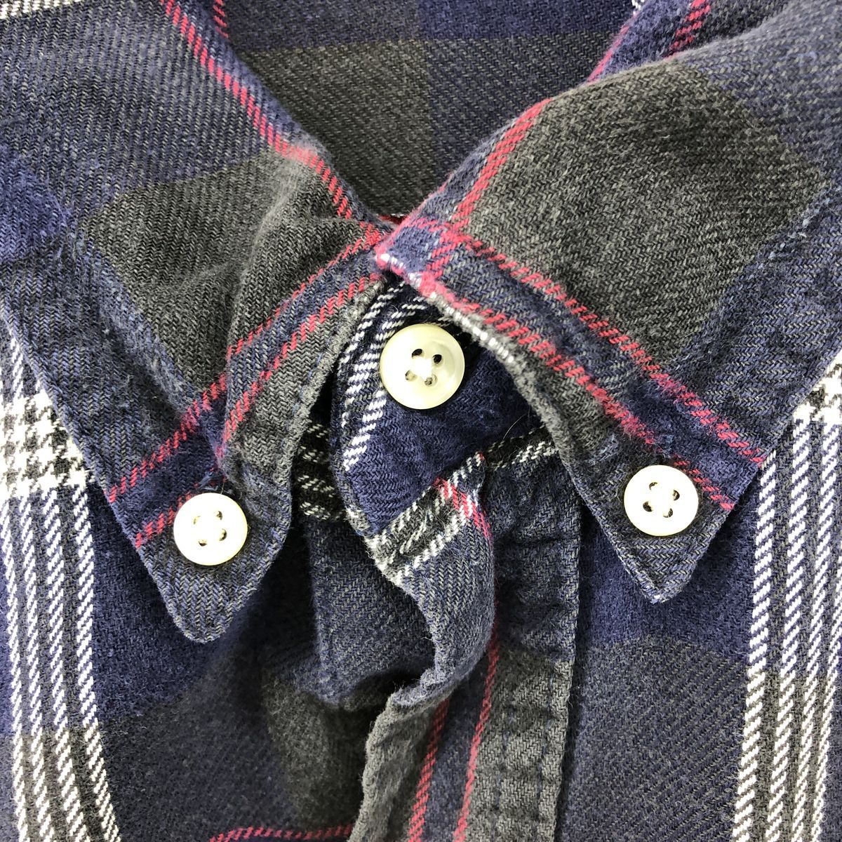 古着 90年代 ラルフローレン Ralph Lauren CHAPS チャップス 長袖 ボタンダウンチェックシャツ メンズL相当 ヴィンテージ /eaa549858 古着 90年代 ラルフローレン Ralph Lauren CHAPS チャップス