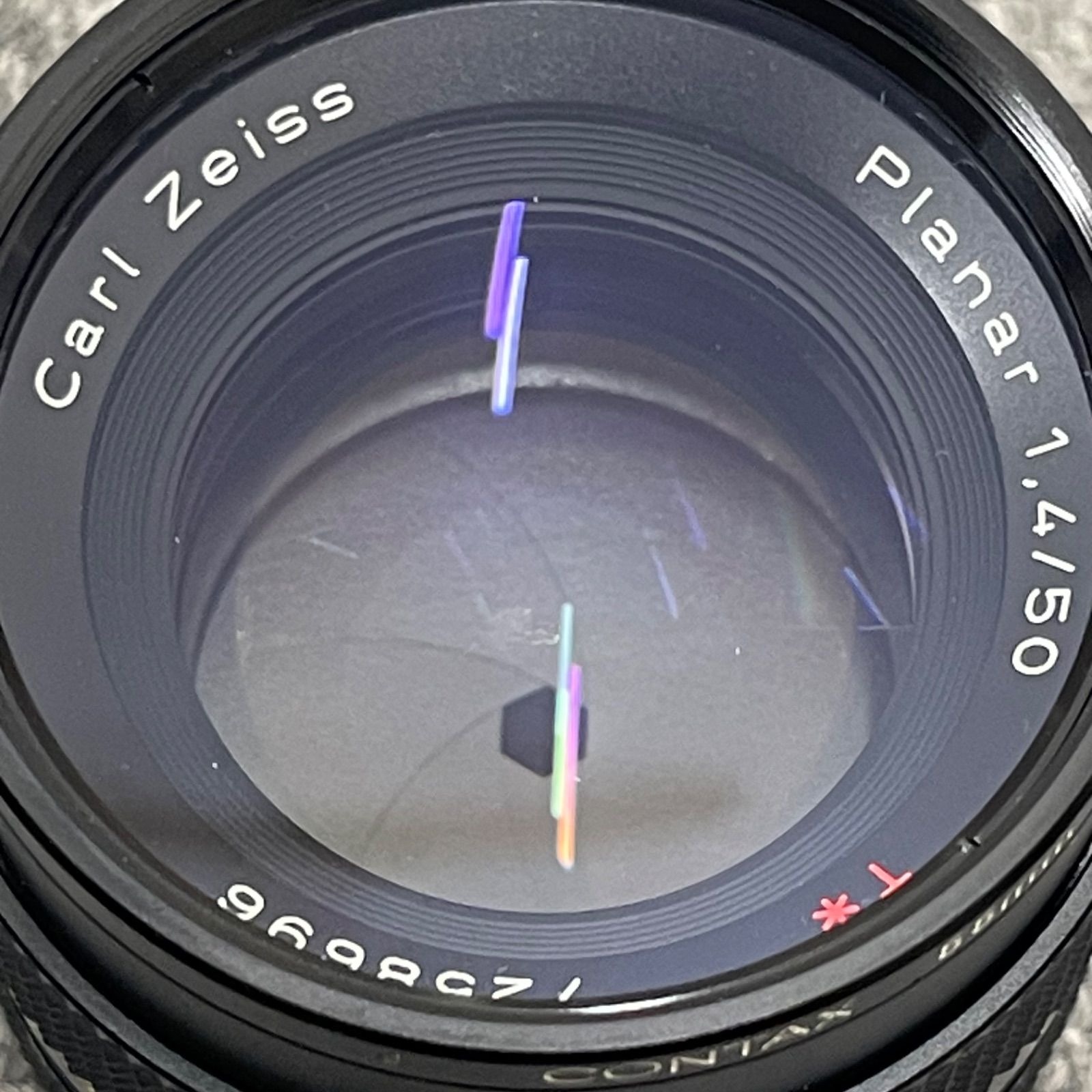 NPA】ジャンク Carl クリアランス Zeiss Planar 1.4/50 レンズ CONTAX