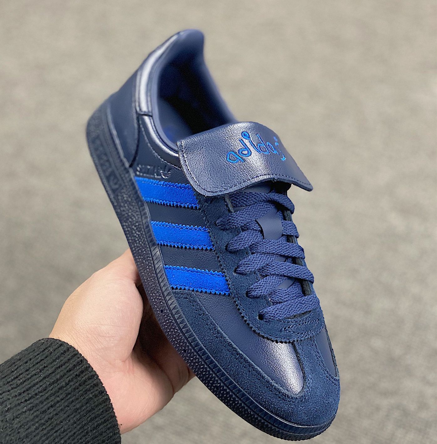 未使用の新品SHUKYU × E-WAX × adidas Handball Spezial Night Indigo 