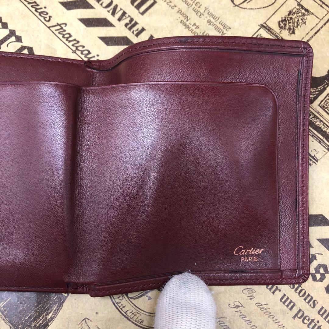 Cartier カルティエ 二つおり財布 最高