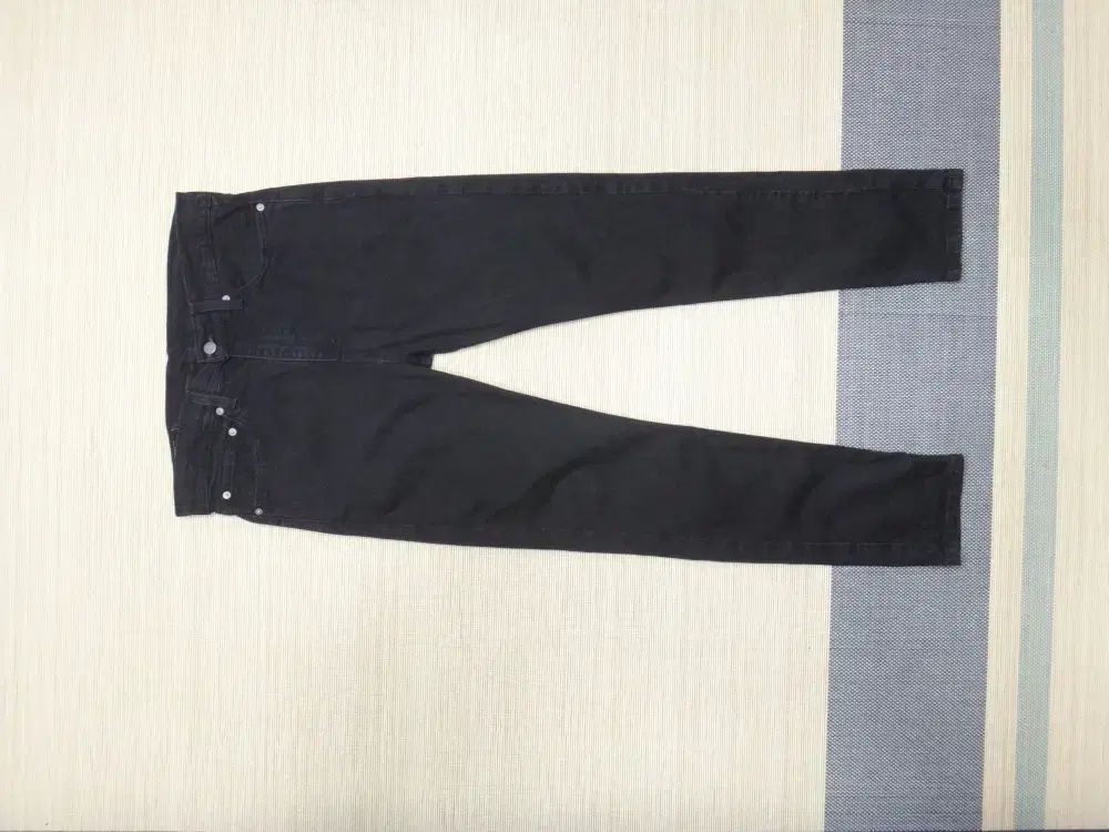 34 インチ) LEVI'S(リーバイス) 510 スリムフィット 黒 デニム パンツ