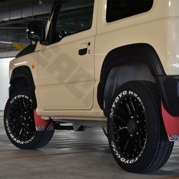 ジムニー JB64 オーバーフェンダートリム 4PCS ABS立体成型 車検対応