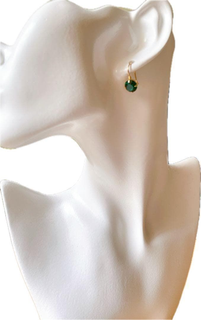 新品◇Roberta Chiarella ロベルタチャレラ エメラルドカラードロップ 