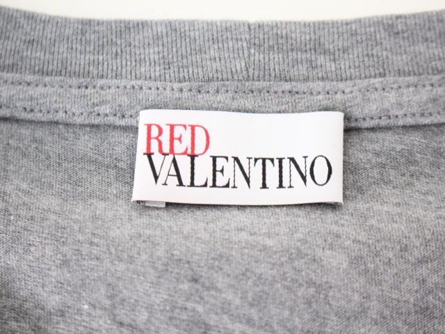 レッドヴァレンティノ RED VALENTINO ハートプリントコットン Tシャツ