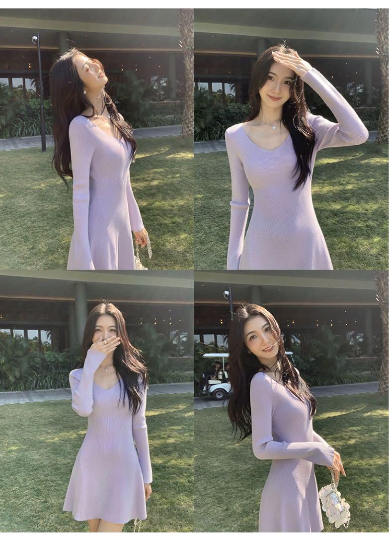 春 お出かけ用ワンピース