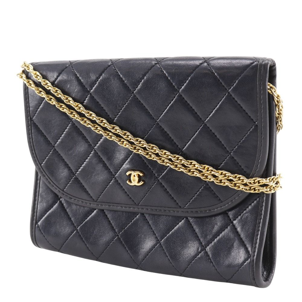 ヴィンテージ　本革シャネル　ハンドバック シャネル CHANEL 90s VINTAGE ヴィンテージ ラムスキン