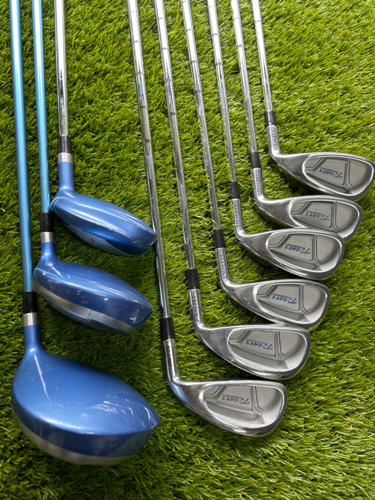 Cougar Ti CAT Ⅱ ゴルフクラブ9本セット 右 - メルカリ