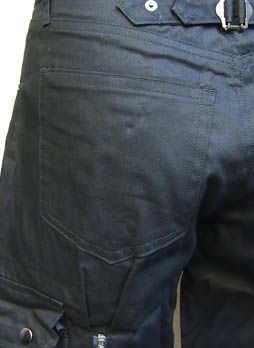 ZIPハーフカーゴパンツ「G130032」
