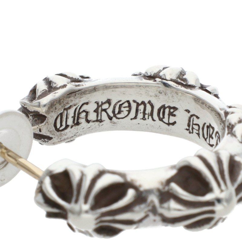 Chrome Hearts HOOP CROSS SML ピアス CHROME HEARTS クロムハーツ HOOP CROSS SML クロスバンドフープピアス